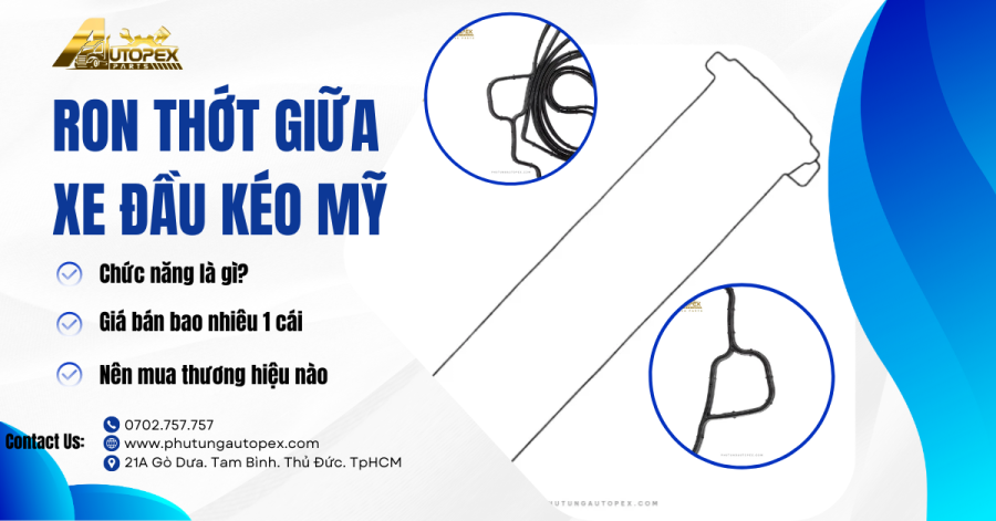 ron thớt giữa xe đầu kéo Mỹ Giá bán bao nhiêu 1 cái Nên mua thương hiệu nào Chức năng là gì?